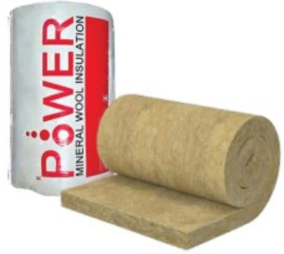 Pöwer Mineral Wool Insulation Roll — plain