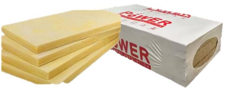 Pöwer Mineral Wool Insulation Slabs / Batts